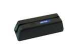 Magnetic card reader device for automatic time registration